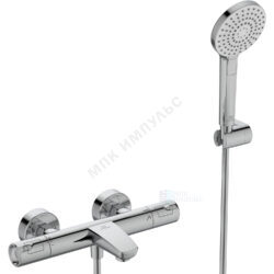 Смеситель для ванны с душем термостат хром CERATHERM T50 Ideal Standard A7696AA