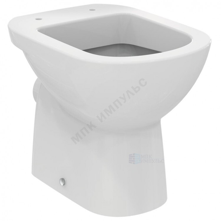 Чаша унитаза горизонтальный выпуск без сиденья белая I.life A Ideal Standard T467301