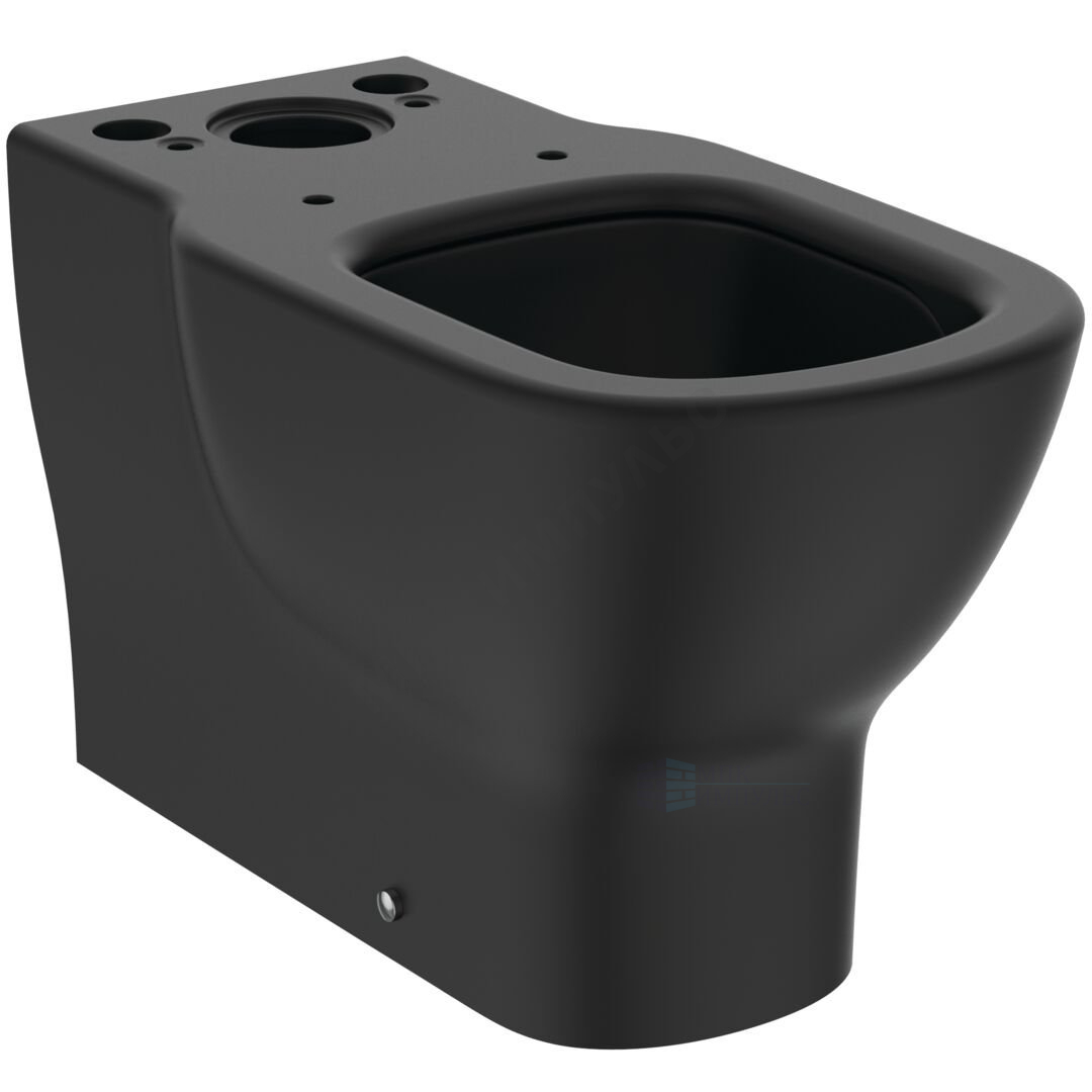 Чаша унитаза универсальный выпуск без сиденья черный TESI AquaBlade Ideal Standard T5560V3