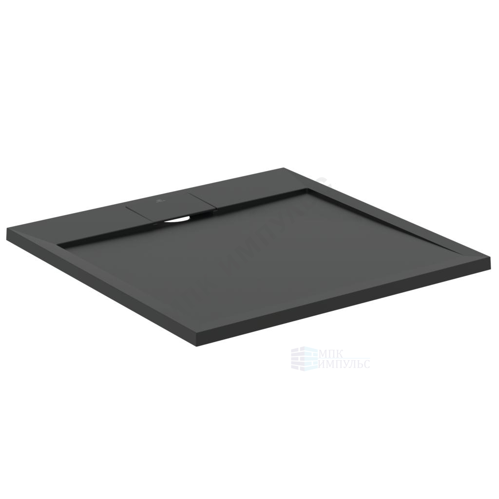 Поддон душевой акрил квадрат Ultraflat S i.life 900х900х30 черный Ideal Standard T5227FV
