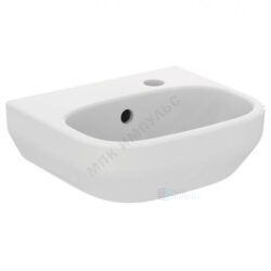 Умывальник подвесной I.life A 35 1 отверстие под смеситель справа белый Ideal Standard T471001