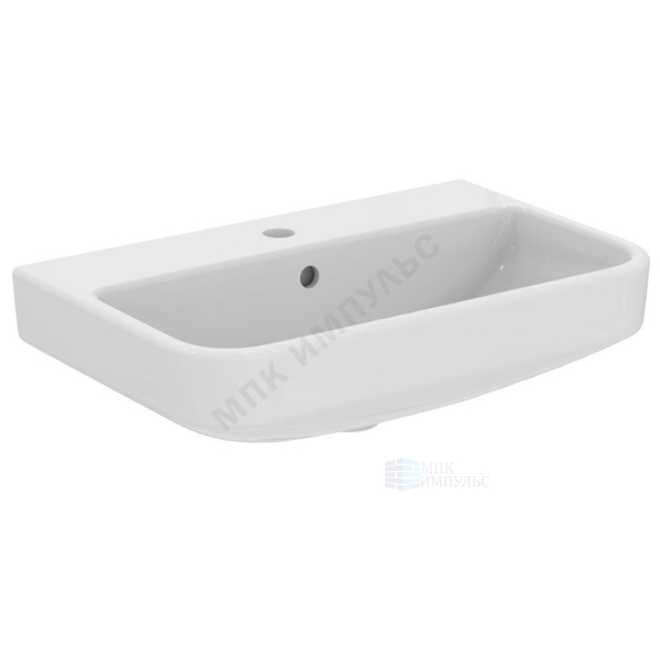 Умывальник подвесной i.life S 60 1 отверстие под смеситель по центру белый Ideal Standard T458301