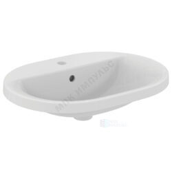 Умывальник мебельный CONNECT 62 1 отверстие под смеситель по центру белый Ideal Standard E504001