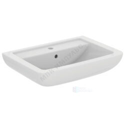 Умывальник подвесной EUROVIT 65 1 отверстие под смеситель по центру белый Ideal Standard V302801