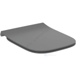 Сиденье для унитаза дюропласт микролифт серый глянцевый I.LIFE B Ideal Standard T500358