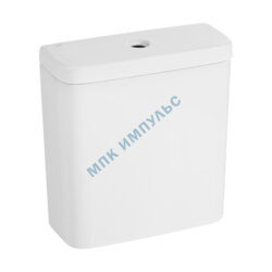 Бачок для унитаза нижний подвод без арматуры слив кнопка белый Нео Santek 1.WH30.2.189