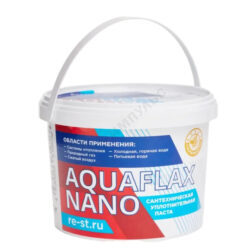 Паста для пропитки льна банка 400гр AQUAFLAX NANO 04059