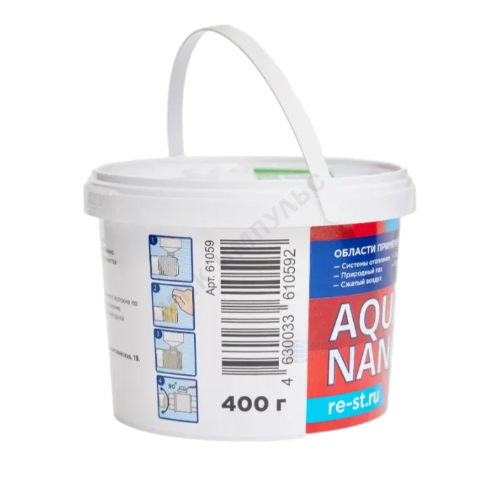 Паста для пропитки льна банка 400гр AQUAFLAX NANO 04059 — изображение 3