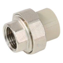 Муфта PP-R комбинированная разъемная серая Дн 32х1/2" ВР VALFEX 10155215Г