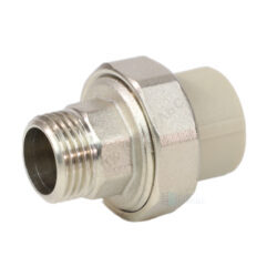 Муфта PP-R комбинированная разъемная серая Дн 32х1/2" НР VALFEX 10156215Г