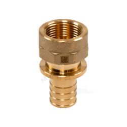 Муфта для PE-X труб аксиальная латунь Дн 25х1/2" ВР MX Рехау 11093301001