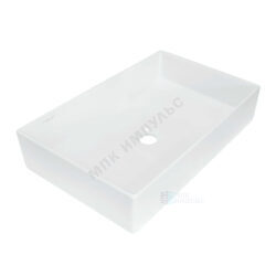 Умывальник мебельный Novel SLM 60 без отверстия под смеситель белый Sanita Luxe WB.CT/Novel/60-N.Slim/WHT.G/S1