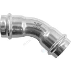 Отвод сталь нерж AISI 304 45гр Дн 15 пресс FS101 SantechSystems