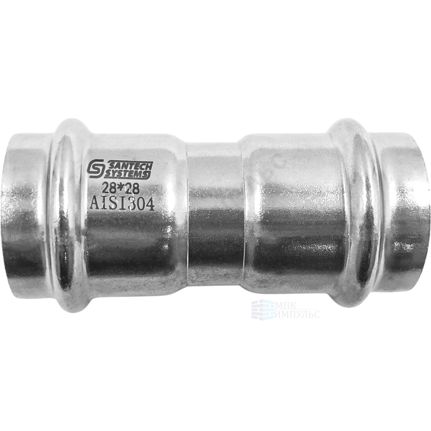 Муфта сталь нерж AISI 304 Дн 35 пресс FS140 SantechSystems