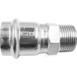 Муфта сталь нерж AISI 304 Дн 22х3/4" пресс/НР FS143 SantechSystems