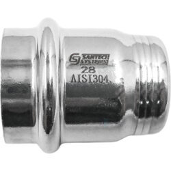 Заглушка сталь нерж AISI 304 Дн 22 пресс FS150 SantechSystems