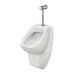 Писсуар настенный Гала белый с нажимным краном