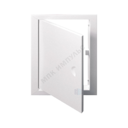 Люк-дверца с фланцем и ручкой сталь 250х400 магнитный Evecs ЛТМп ЛТ2540Мп