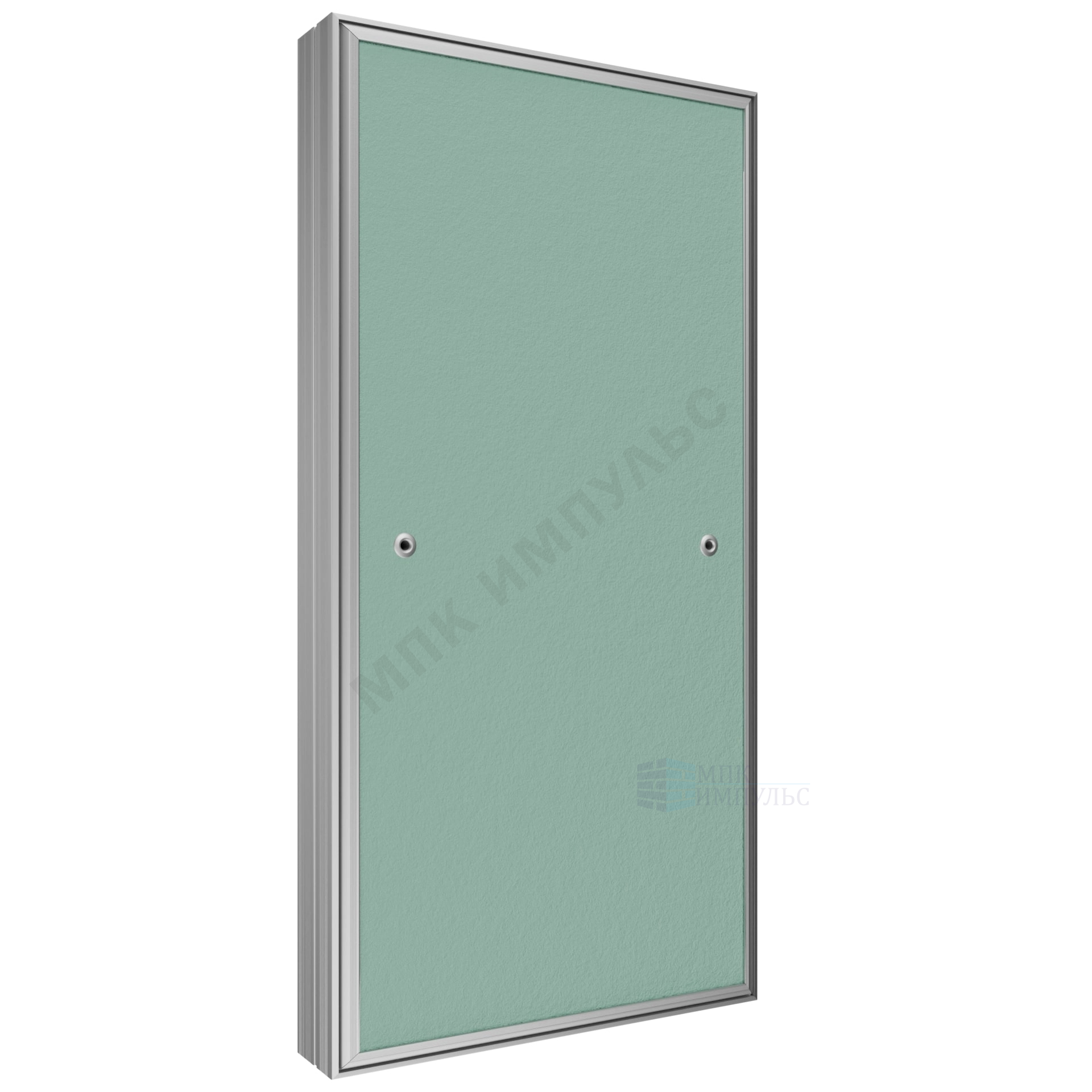 Люк-дверца под плитку съёмный алюминий 300х500 Evecs D3050 ceramo base