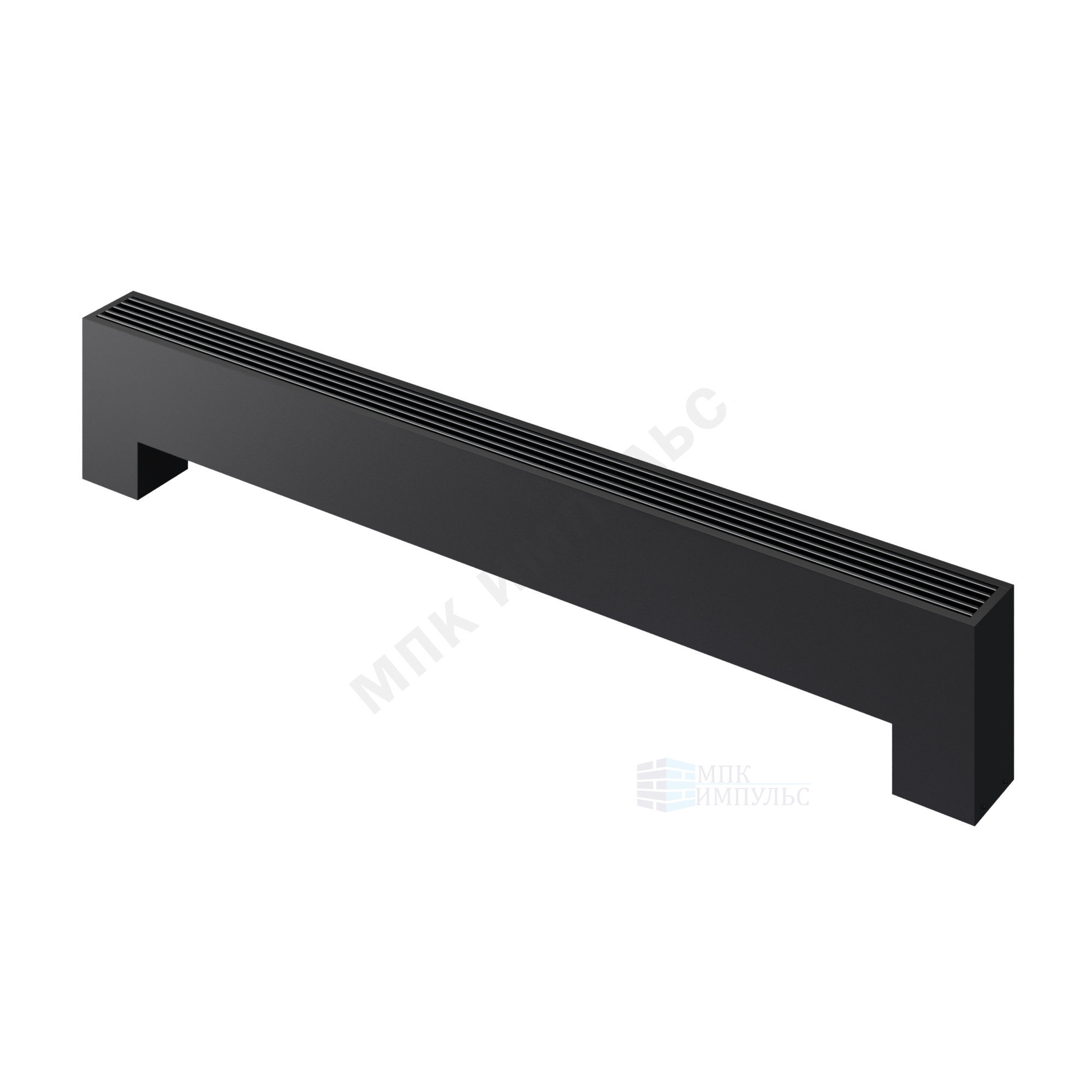 Конвектор напольный STEP 3-N-BL-LG-BL 180х130х800 бок/п Noir Sable (черный) Heaton — изображение 5
