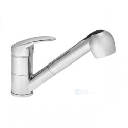 Смеситель для кухонной мойки одноручный излив с выдвижной лейкой хром Мавис Santek WH5A42011C001