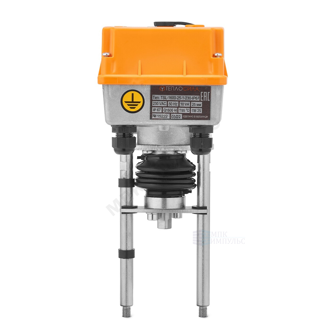 Электропривод 3-х позиционный TSL-1200-25-1-230-IP67 230В Теплосила 91