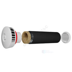 Клапан приточный D125 L=500мм ERA 12,5KP KIV050-01