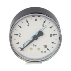 Манометр M07M осевой Дк63мм 0-10 бар кл.2,5 G1/4" Honeywell-Braukmann M07M-A10
