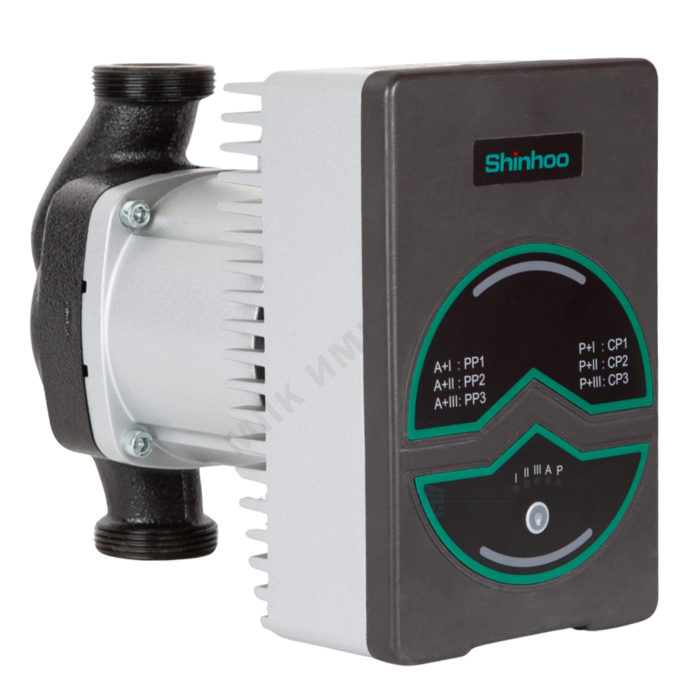 Насос циркуляционный с мокрым ротором MEGA+ 32-12 PN10 1х230В/50 Гц Shinhoo 71121012