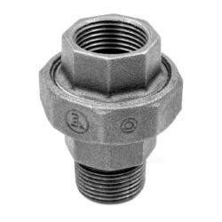 Соединитель прямой американка чугун Ду 15 (1/2") ВР/НР без прокладки Fittex PLUS