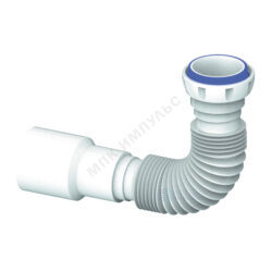 Гофра с гайкой 1 1/4"х32х32/40 L=130-400мм Unicorn MD45