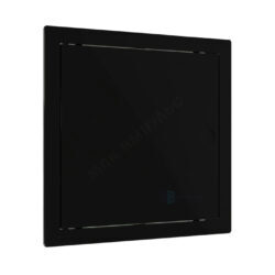 Люк нажимной пластик 150х150 с фланцем 172х172 Evecs LN L1515N black