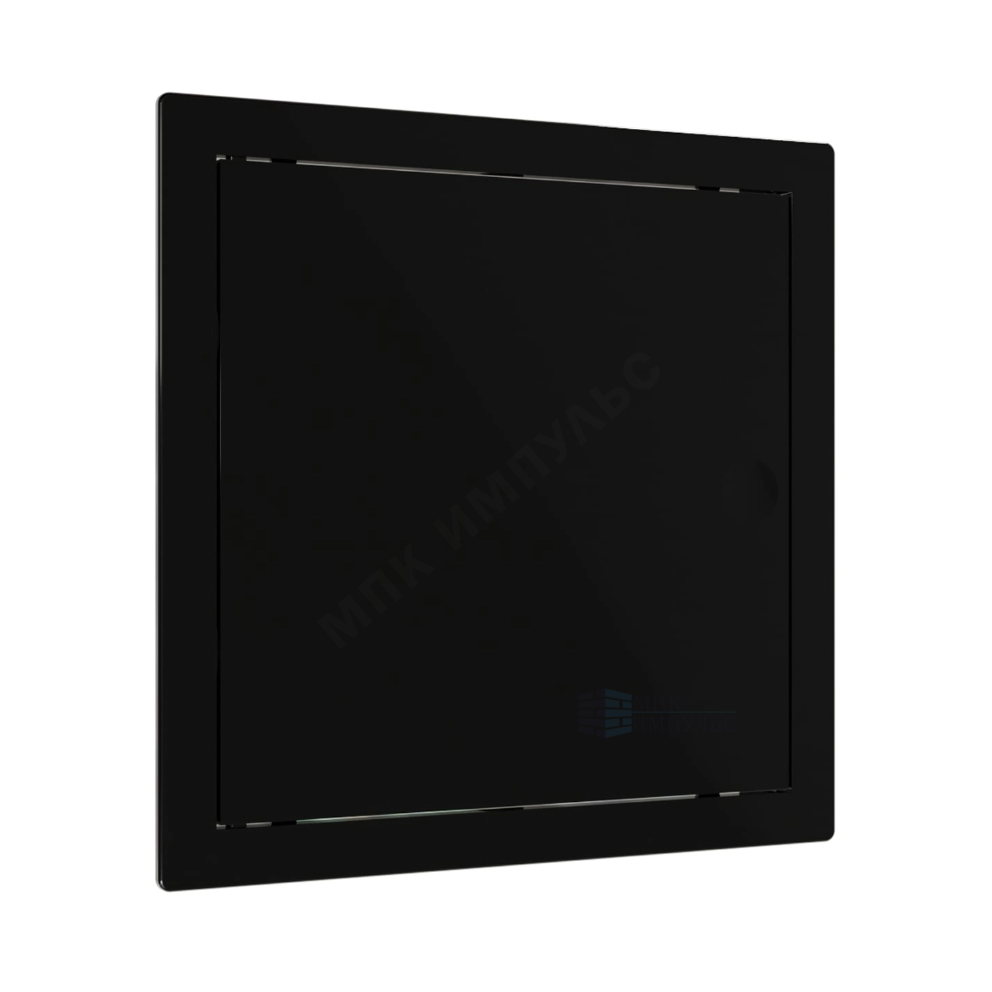 Люк нажимной пластик 200х300 с фланцем 223х323 Evecs LN L2030N black