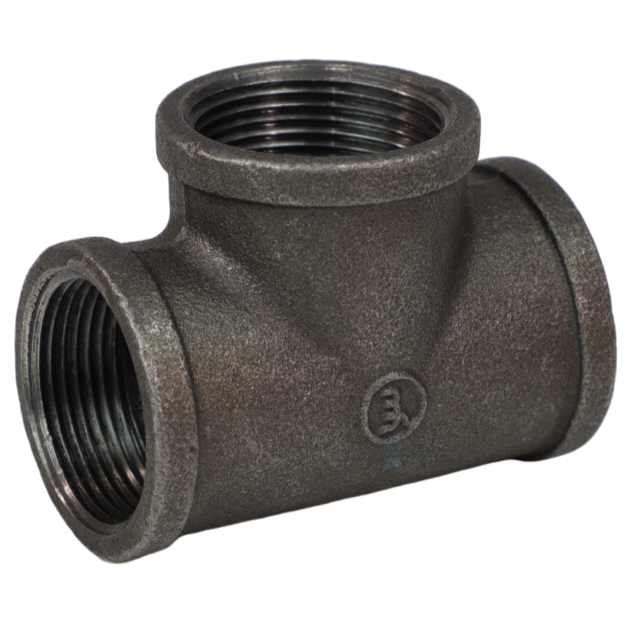 Тройник прямой чугун Ду 40 (1 1/2") ВР/ВР Fittex PLUS