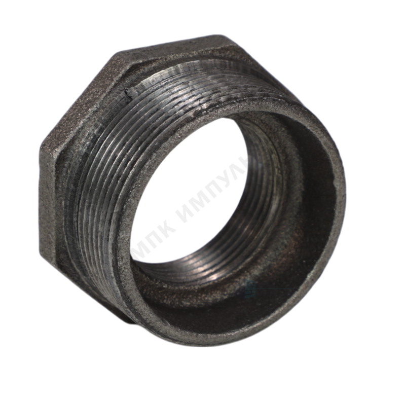 Футорка чугун Ду 40х32 (1 1/2"х1 1/4") НР/ВР Fittex PLUS — изображение 5