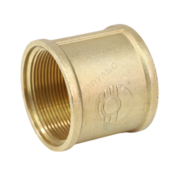 Муфта латунь Ду 15 (1/2") ВР/ВР VALFEX VF.170.L.012