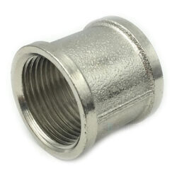 Муфта латунь никель Ду 32 (1 1/4") ВР/ВР SantechSystems