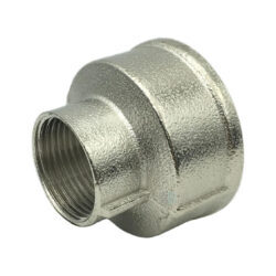 Муфта латунь никель переходная Ду 25х20 (1"х3/4") ВР/ВР SantechSystems .
