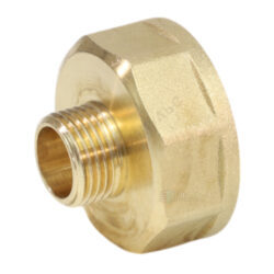 Переход латунь Ду 15х8 (1/2"х1/4") ВР/НР VALFEX VF.592.L.012.014
