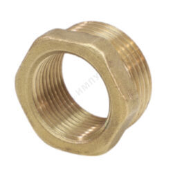 Футорка латунь Ду 10х8 (3/8"х1/4") НР/ВР VALFEX VF.581.L.038.014