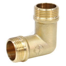 Угольник латунь Ду 15 (1/2") НР/НР VALFEX VF.093.L.012