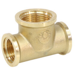 Тройник латунь переходной Ду 25х15х25 (1"х1/2"х1") ВР VALFEX VF.750.L.100.012.100