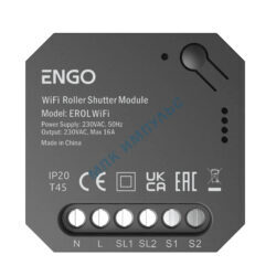 Модуль реле WIFI 2-х канальное ENGO EROL-WIFI