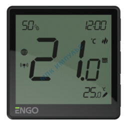 Терморегулятор черный 230В ENGO EONE230B