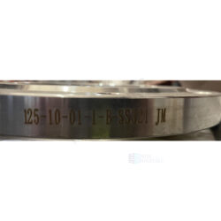 Фланец плоский нерж 125-10 AISI 321 (аналог 12X18H10T) 8х18мм 01-1-B HXCX