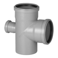 Крестовина PP-H 1-плоскостная серая HT HTDA Дн 110х110х50х87гр б/нап в/к Ostendorf 115680