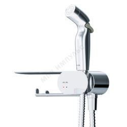 Смеситель встраиваемый для гигиенического душа одноручный с полкой и держателем туалетной бумаги хром Like AM.PM F0202600