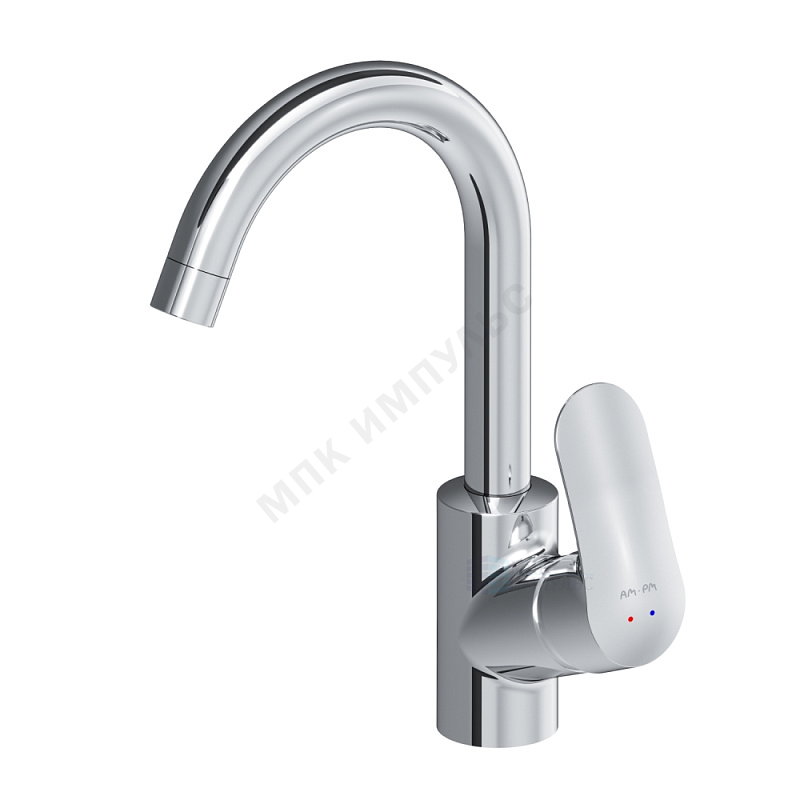Смеситель для умывальника ручка сбоку одноручный хром Like AM.PM F8002700