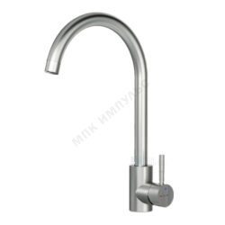 Смеситель для кухонной мойки ручка сбоку одноручный сатин X-Joy AM.PM F85B07111