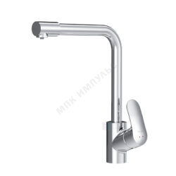 Смеситель для кухонной мойки ручка сбоку одноручный излив с каналом для питьевой воды хром Like AM.PM F8005700